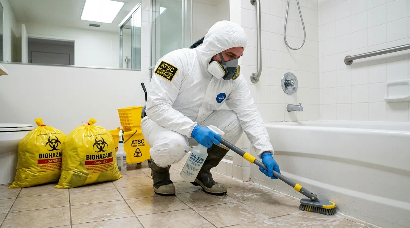 Decontamination equipment deployed for Blood Cleanup in Loves Park